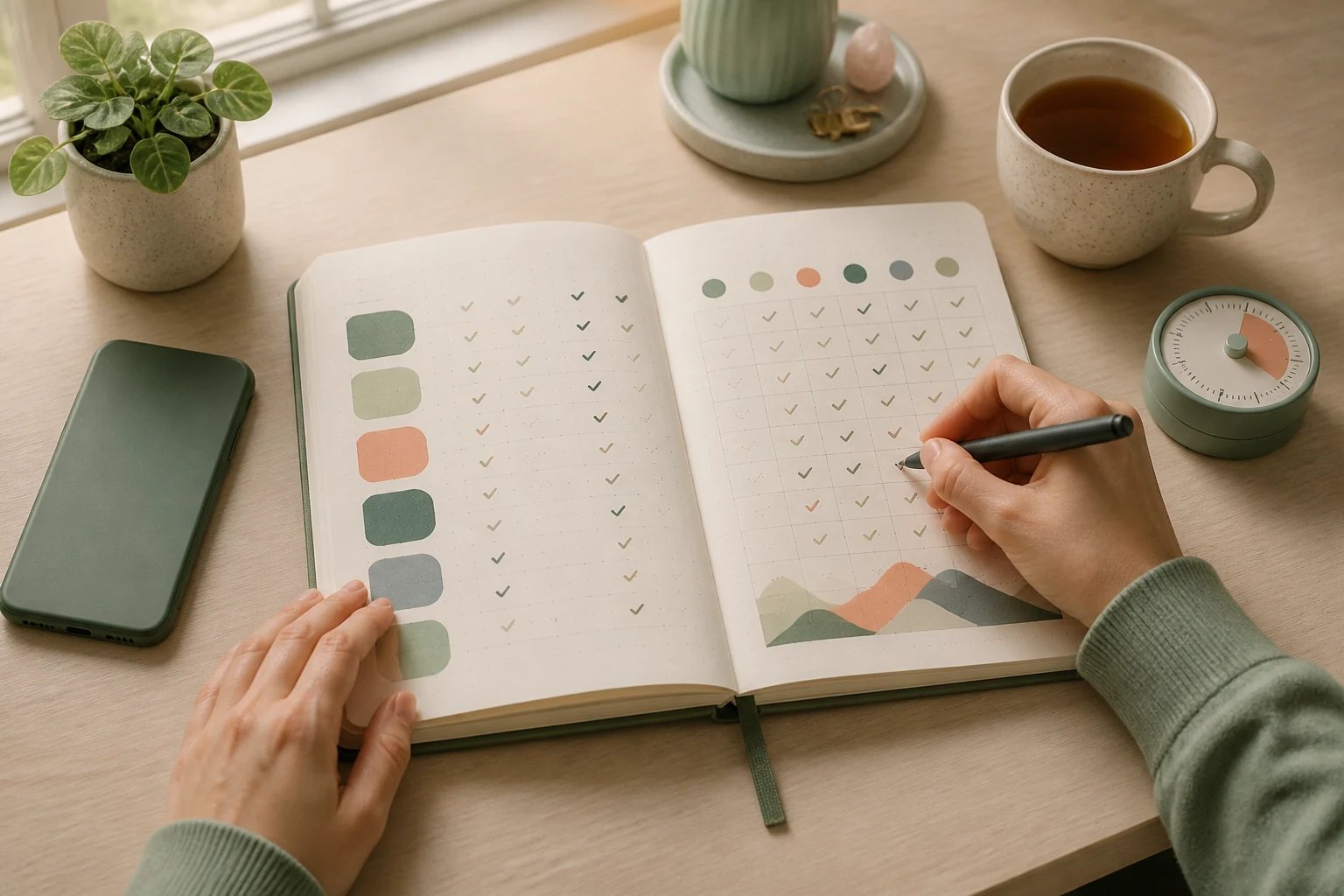 Trigger tracking journal